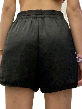 KLD Satin Drawstring Shorts